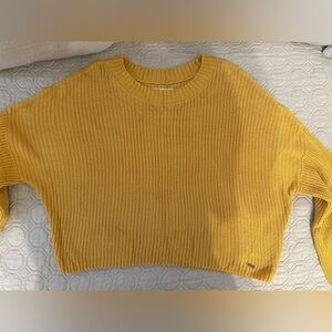 Hollister Cropped Long Sleeve Sweater
